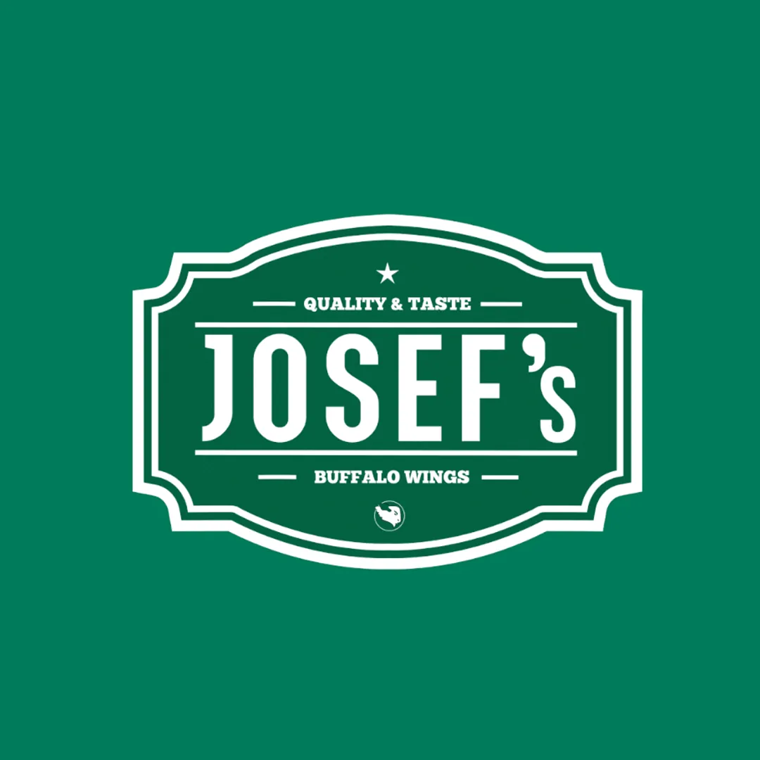 Josef's emblem-style badge logo